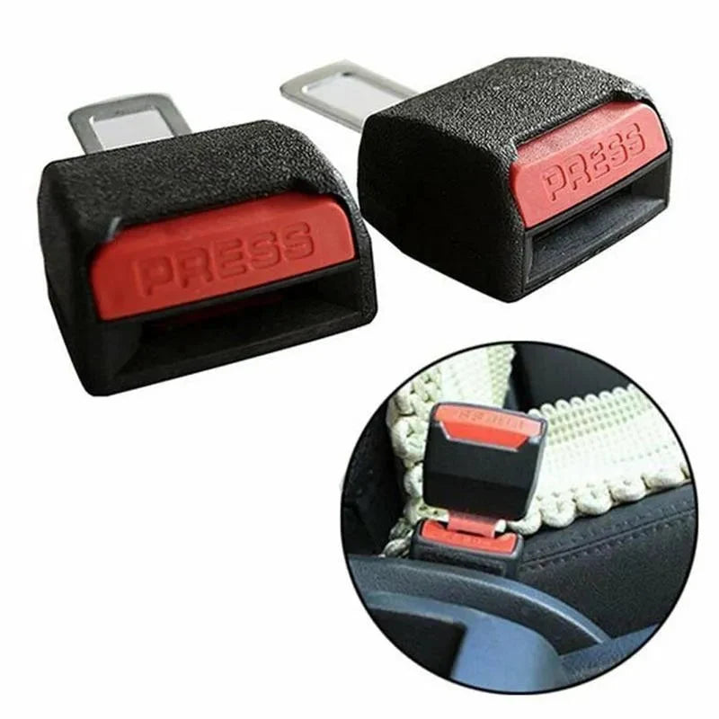 Seat Belt Alarm Silencer Inserts Tool-Free Set of 2