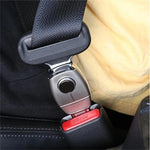 Seat Belt Extender Metal Adds Length Secure Locking