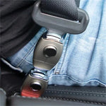 Seat Belt Extender Metal Adds Length Secure Locking