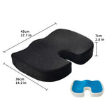 Seat Cushion Gel Memory Foam Non-Slip