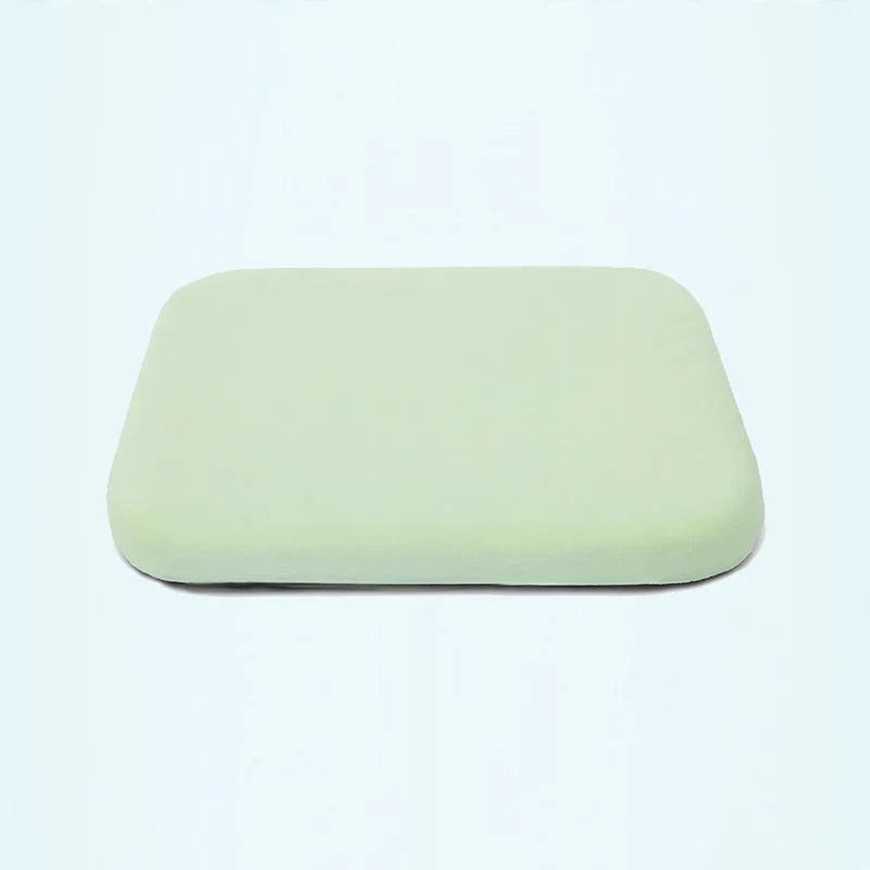 Seat Cushion Memory Foam Breathable Cotton Blend Cover