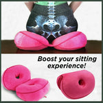 Seat Cushion Orthopedic Pelvic Support Dual Temperature Cover