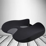 Seat Cushion U-Shaped Memory Foam Non-Slip & Adjustable Strap