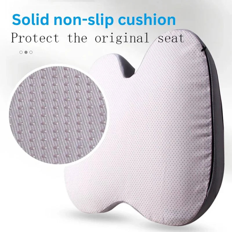 Seat Cushion U-Shaped Memory Foam Non-Slip & Adjustable Strap