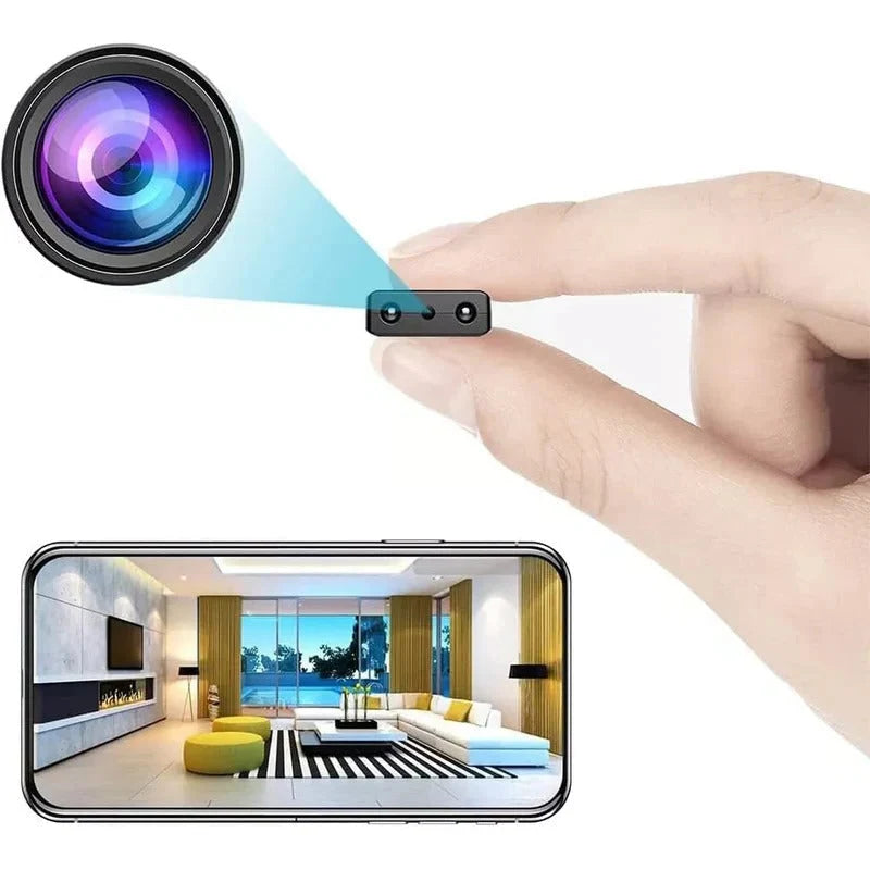 Security Camera 1080p Night Vision Mobile App Streaming