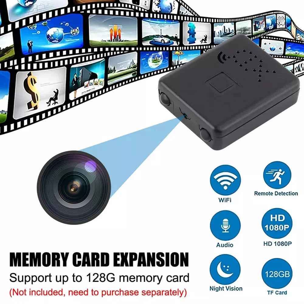 Security Camera 1080p Night Vision Mobile App Streaming