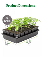 Seed Starter Kit Self-Watering Reusable BPA-Free Tray
