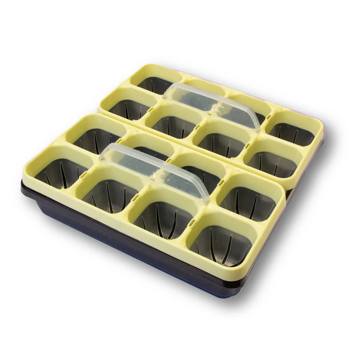 Seed Starting Tray Clear Reusable 16-Cell Set