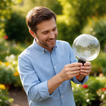 Self-Watering Globe Ceramic & Clear 500 mL