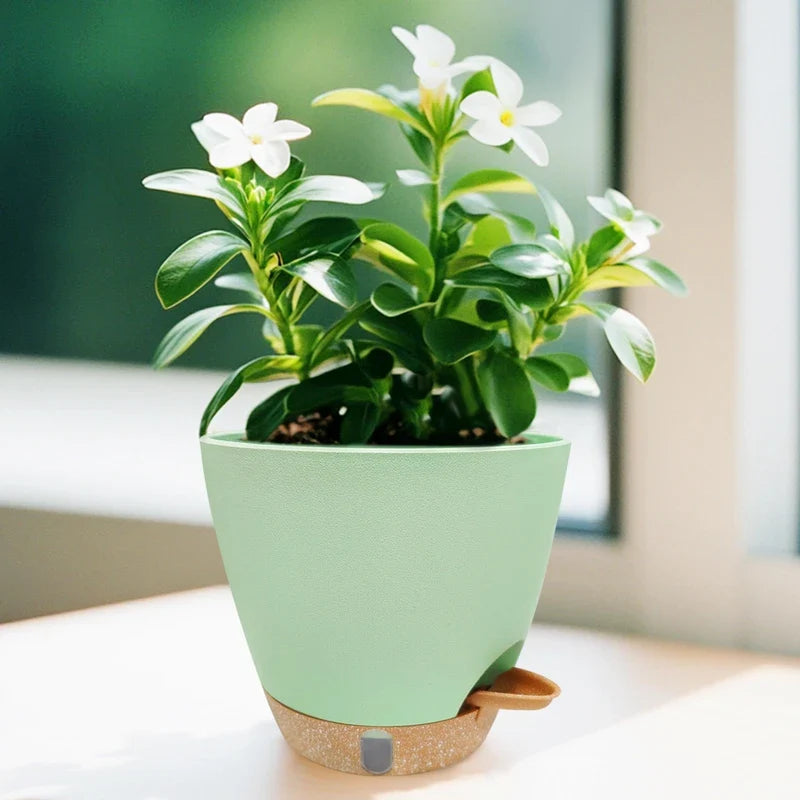 Self-Watering Planter Set of 3 with Water Level Indicator