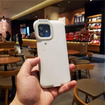 Selfie Light Phone Case 3 Brightness Modes Shock-Absorbing Protection