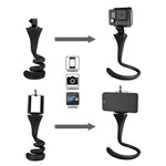 Selfie Stick Flexible Wraparound Mount Bluetooth Remote Control