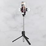 Selfie Stick Tripod Foldable 3-In-1 With Dual LED Lights