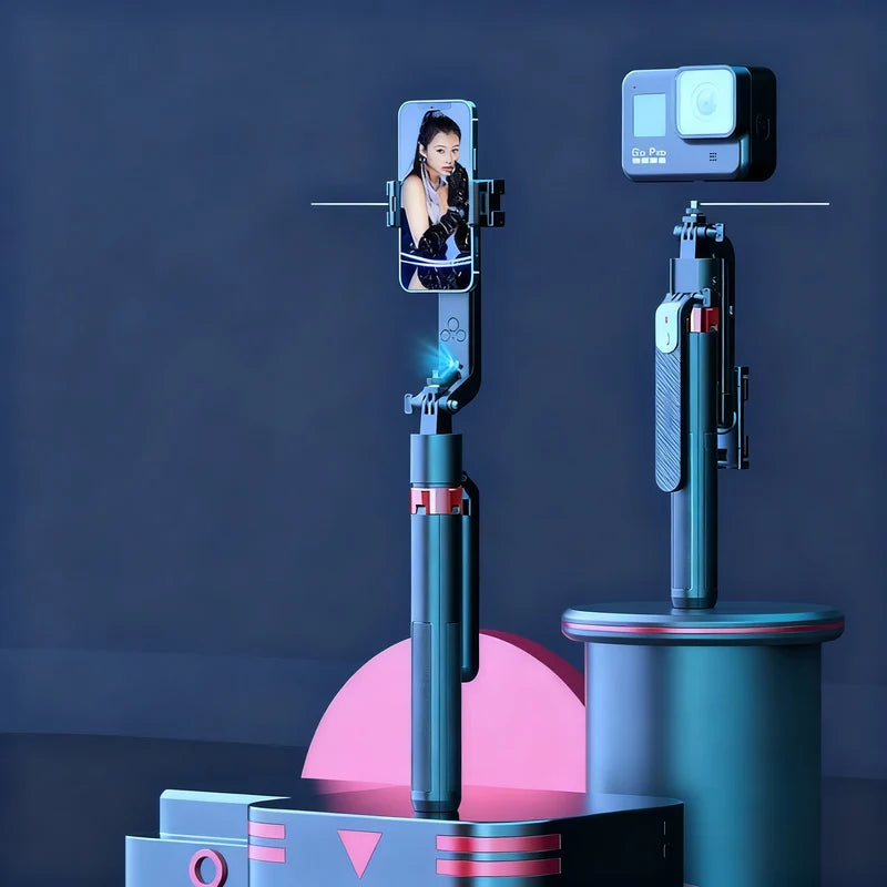 Selfie Tripod Automatic Face Tracking Gimbal Stabilization