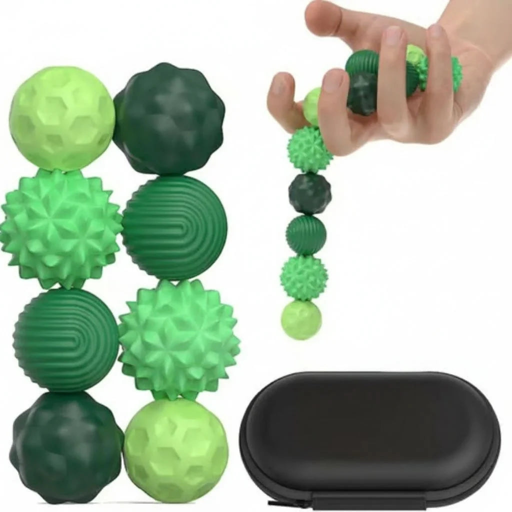 Sensory Stones Magnetic Silicone Fidget Set of 4
