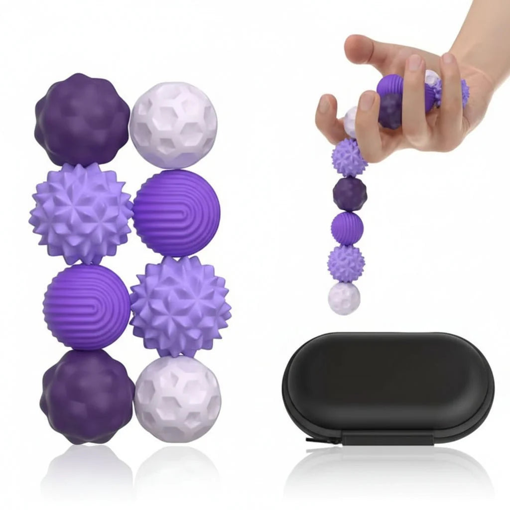 Sensory Stones Magnetic Silicone Fidget Set of 4