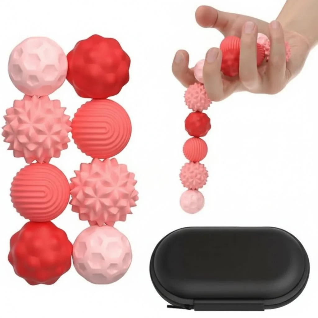 Sensory Stones Magnetic Silicone Fidget Set of 4