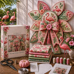 Sewing Kit Quilted Bow Beginner-Friendly Complete Set