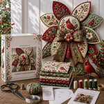 Sewing Kit Quilted Bow Beginner-Friendly Complete Set