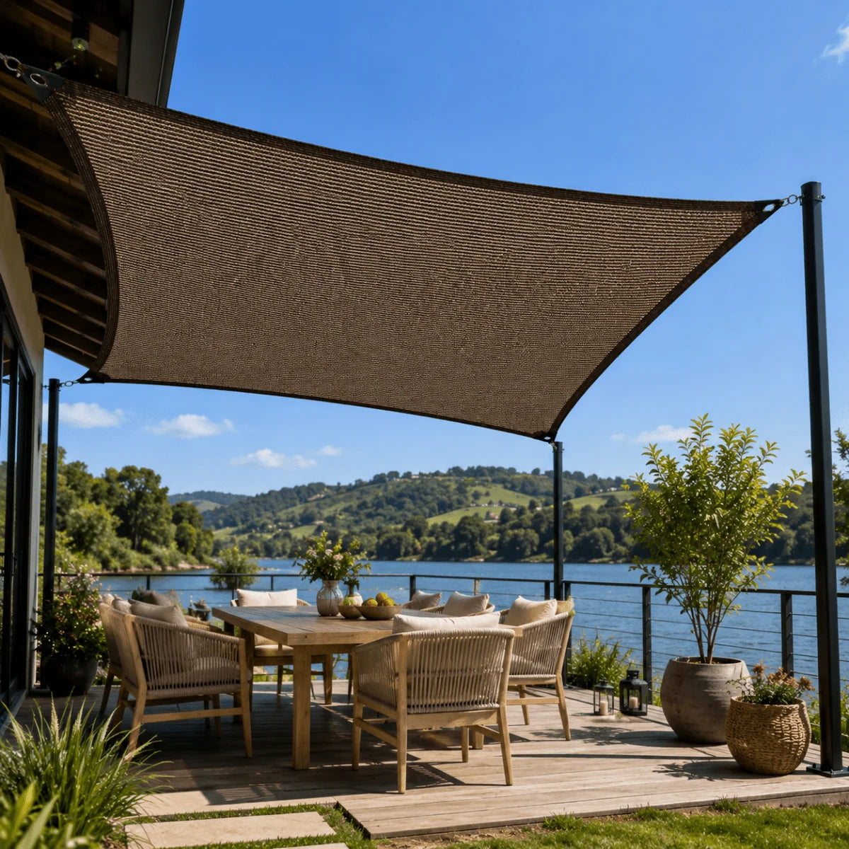 Shade Net UV-Protected HDPE Outdoor Fabric