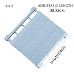 Shelf Organizer Adjustable Width No-Drill Installation