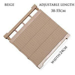 Shelf Organizer Adjustable Width No-Drill Installation