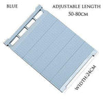 Shelf Organizer Adjustable Width No-Drill Installation