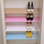 Shelf Organizer Adjustable Width No-Drill Installation