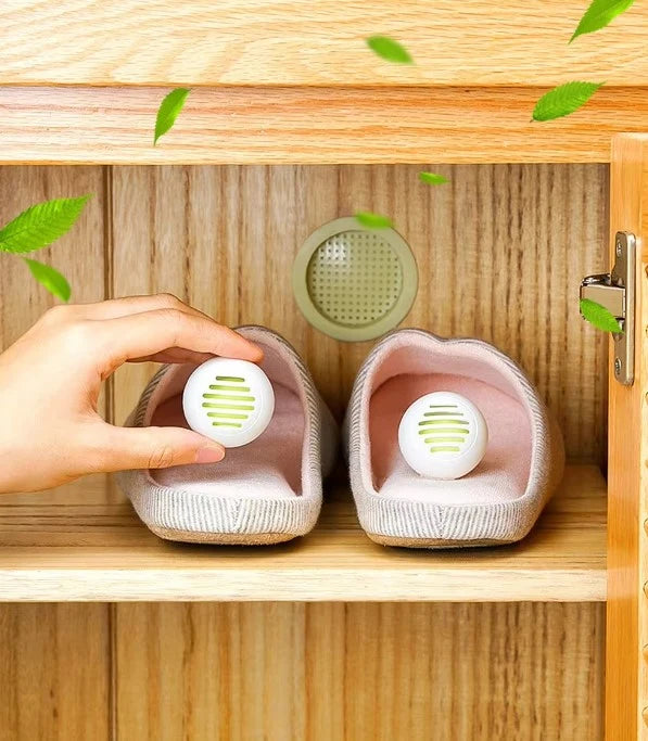 Shoe Deodorizer Balls Green Tea Reusable Set of 6