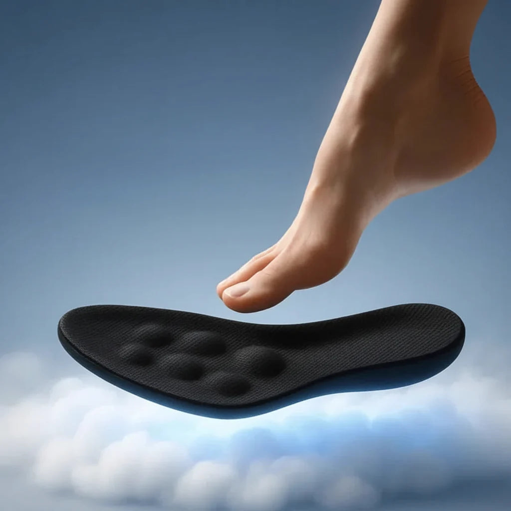 Shoe Insoles 4D Air Cushioning & Arch Support