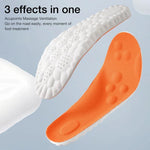 Shoe Insoles Shock-Absorbing Breathable Sweat-Wicking Trim-To-Fit