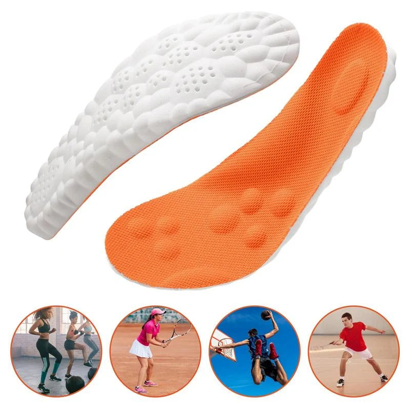 Shoe Insoles Shock-Absorbing Trim-to-Fit