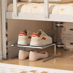 Shoe Organizer Rack Two-Tier Powder-Coated Steel Space-Saving