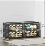 Shoe Organizer Stackable Transparent Space-Saving