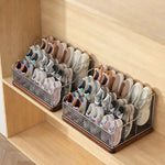 Shoe Organizer Under-Bed Sliding Ventilated Metal Mesh