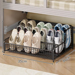 Shoe Organizer Under-Bed Sliding Ventilated Metal Mesh