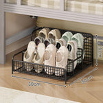 Shoe Organizer Under-Bed Sliding Ventilated Metal Mesh