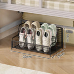 Shoe Organizer Under-Bed Sliding Ventilated Metal Mesh