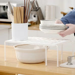 Shoe Rack Adjustable Width Tool-Free Assembly Space-Saving Storage