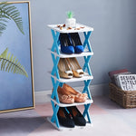 Shoe Rack Foldable Multi-Tier Space-Saving Storage