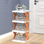 Shoe Rack Multi-Tier Space-Saving Clear Panels