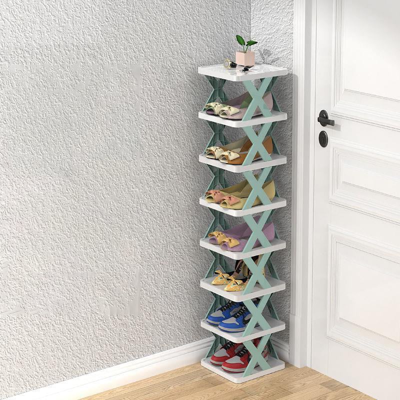 Shoe Rack Stackable Multi-Tier Compact Water-Repellent PP