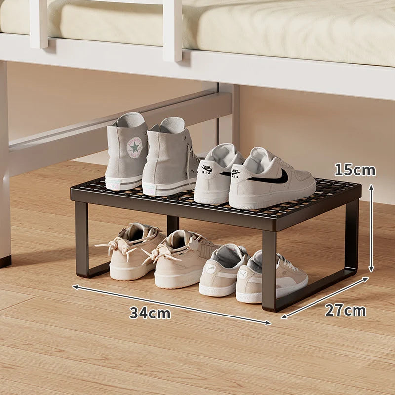 Shoe Rack Stackable Ventilated Under-Bed Storage