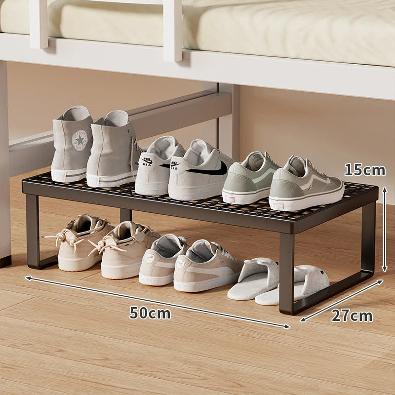 Shoe Rack Stackable Ventilated Under-Bed Storage