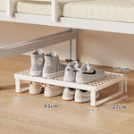 Shoe Rack Stackable Ventilated Under-Bed Storage
