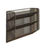 Shoe Rack Wall-Mounted Fold-Down Ventilated Metal Mesh