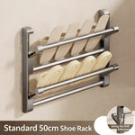 Shoe Rack Wall-Mounted Integrated Drainage Space-Saving