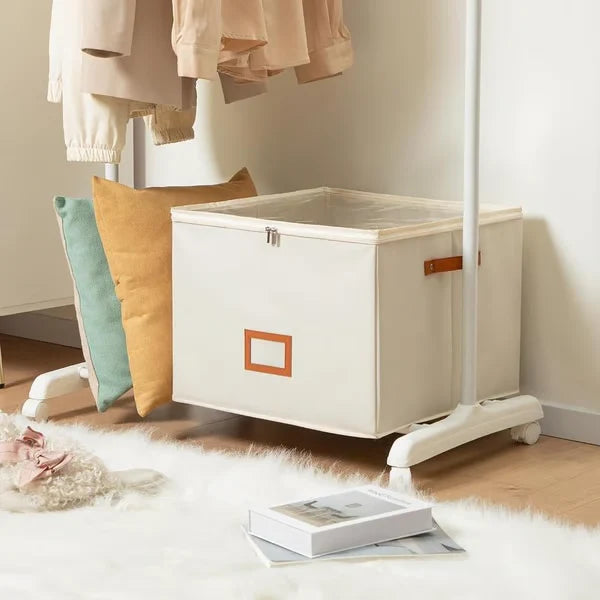 Shoe Storage Box Collapsible 16 Compartments Dust-Resistant Clear Lid