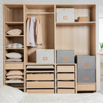 Shoe Storage Box Collapsible 16 Compartments Dust-Resistant Clear Lid