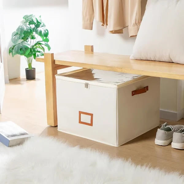 Shoe Storage Box Collapsible 16 Compartments Dust-Resistant Clear Lid